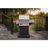 Patio FR - 1 Burner Gas Grill - Black Base